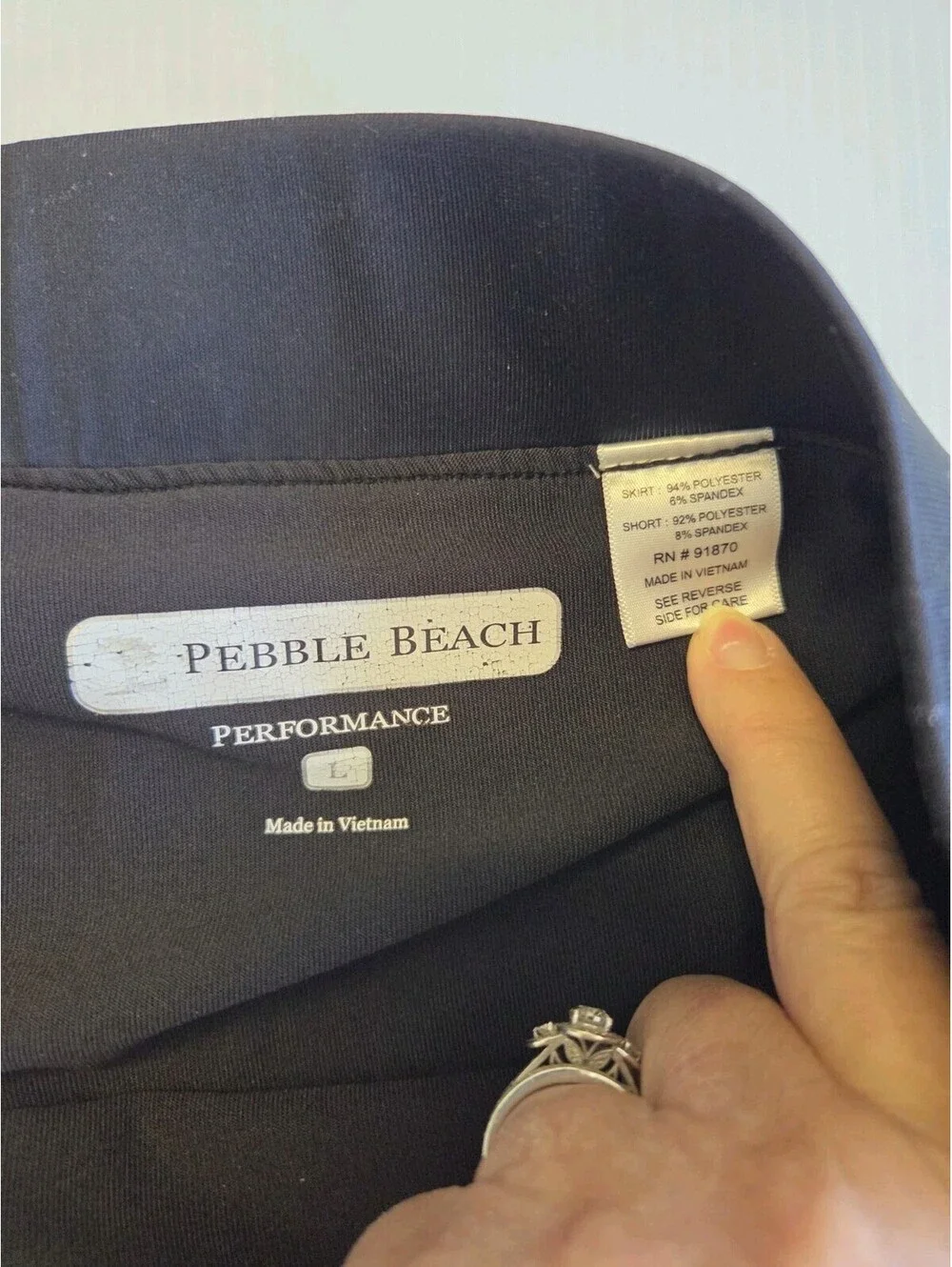 Pebble Beach B Performance Skort Size Large